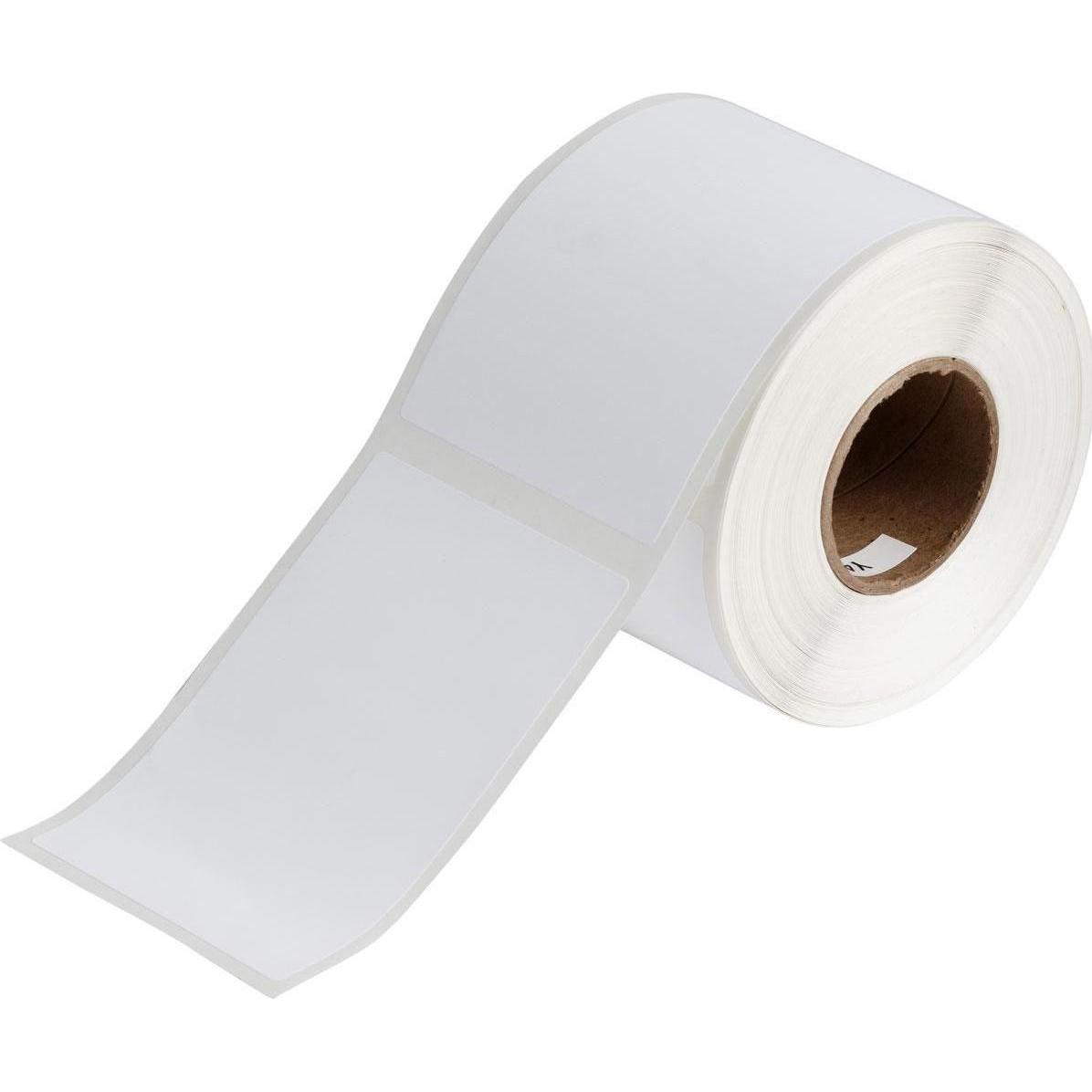 Brady, Etiketten, J20-261-2595, Inkjet Vinyl Folie, Weiss, matt, 75.00 x 110.00 mm, permanent (270 Etik.)