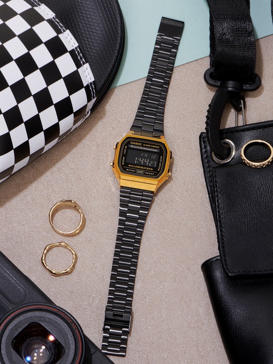 Actual product image Casio Vintage A168wegb-1bef (Digital watch, 36 mm)