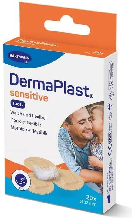Produktbild DermaPlast Sensitive hautfarbig (20x)