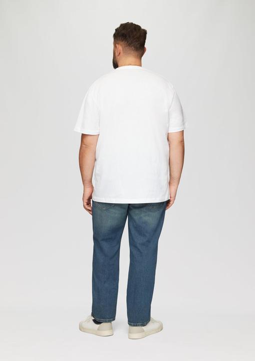 Produktbild S.Oliver T-Shirt Jerseyshirt mit Logo und V-Ausschnitt (XXL)