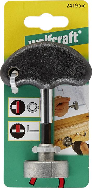 Image du produit wolfcraft 1 tournevis à crochet l=104mm (Clé Allen)