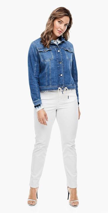 Actual product image Triangle Jeansjas voor dames, blauw (deep blue), 50 (50)