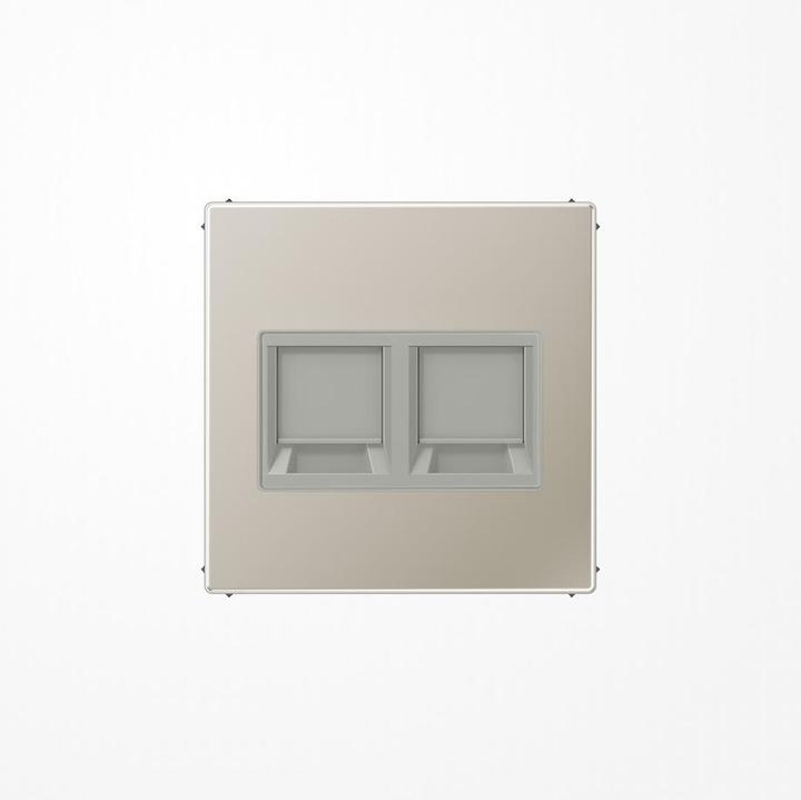 Actual product image JUNG Support ring Mod-Jack 2f LS edst wt Clamp position ES1969-2WE