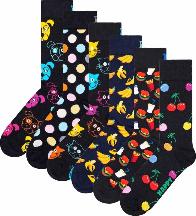 Produktbild Happy Socks Socken Casual Bequem sitzend (6er Pack)