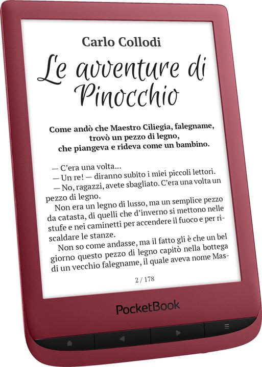 Produktbild PocketBook Touch Lux 5 (6", 8 GB, Ruby Red)