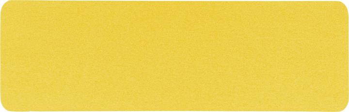 Actual product image Beliani Desk divider mustard yellow 130 x 40 cm WALLY (130 x 40 cm)
