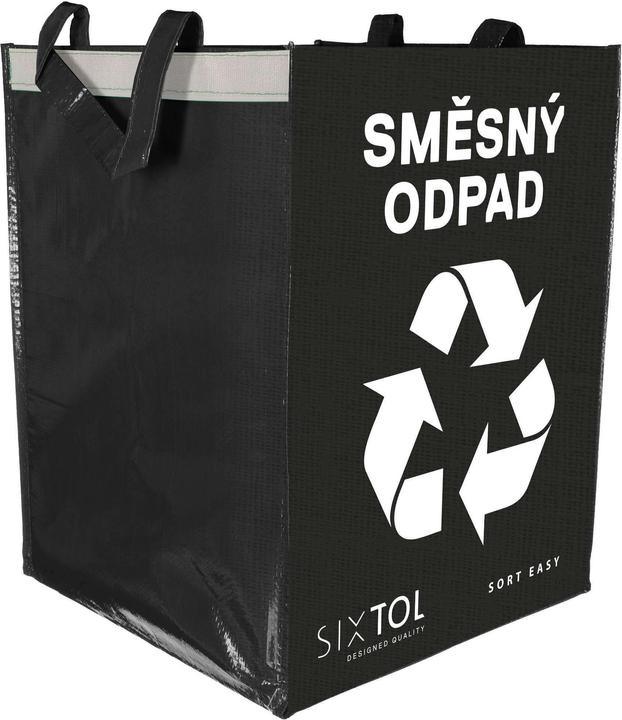 Sixtol Bag for sorted waste SORT EASY MIXED, 30x30x40cm, 36l (36 l)