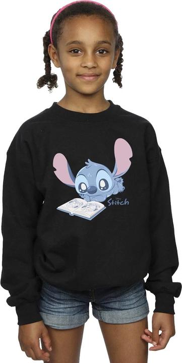 Produktbild Lilo & Stitch Reading Lying Down Sweatshirt Mädchen (104)