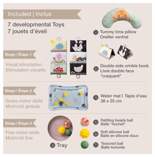 Image du produit Taf Toys Coffret cadeau Tummy Time