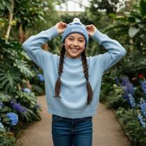 Produktbild Stitch Kindermütze Blau