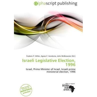 Israeli Legislative Election, 1996, Fachbücher