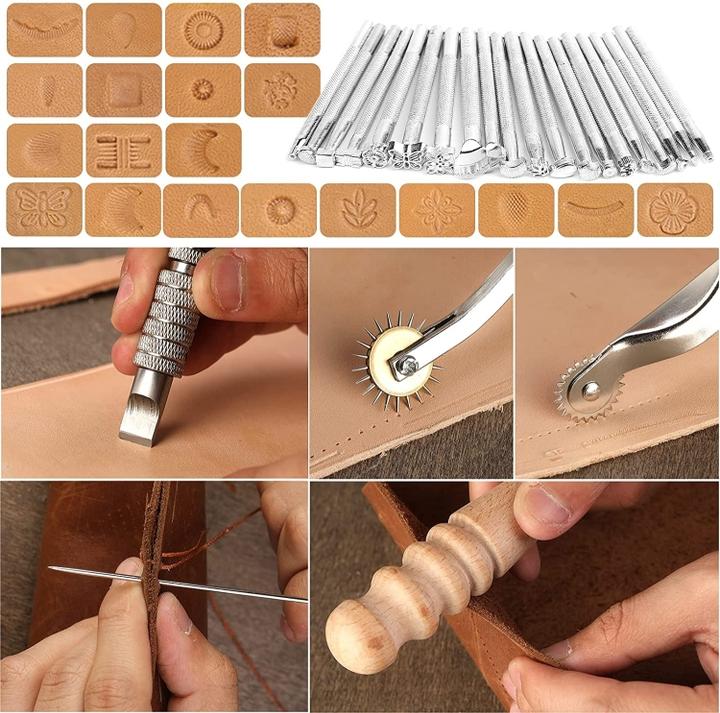 Actual product image Ueli Express 48 in 1 leather working tool set