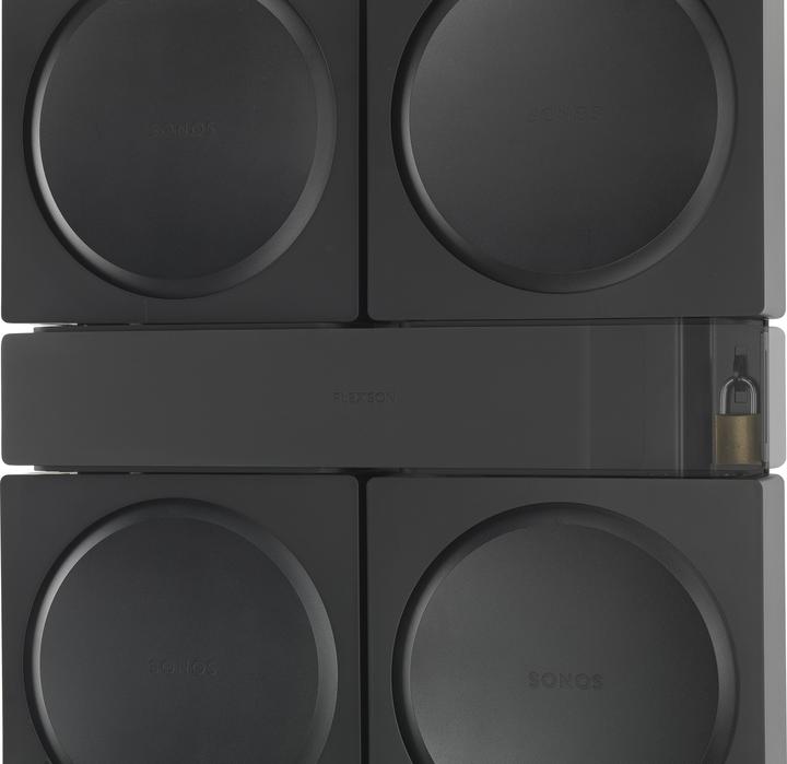 Actual product image Flexson Wall Mount for 4x Sonos Connect:AMP (1 pcs., Wall installation)