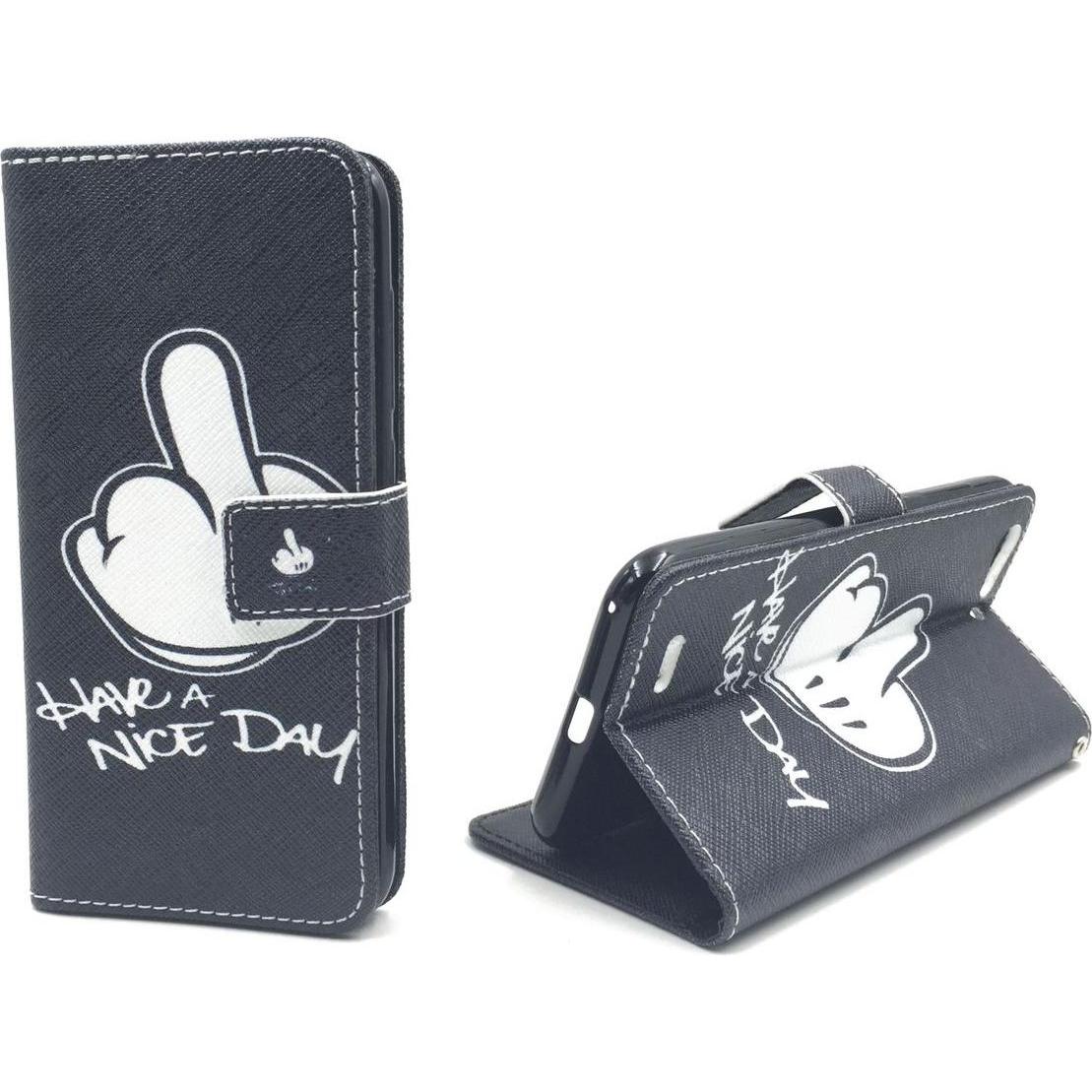 König Design Schutz Handy Hülle für ZTE Blade V6 Case Cover Tasche Wallet Etui Handyhülle Neu (ZTE Blade V6), Smartphone...