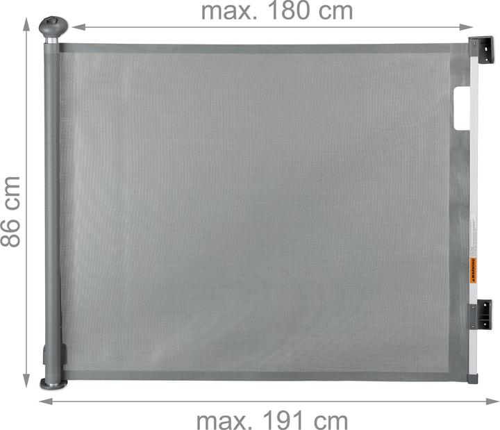 Immagine prodotto Relaxdays Treppenschutzgitter (70 cm)