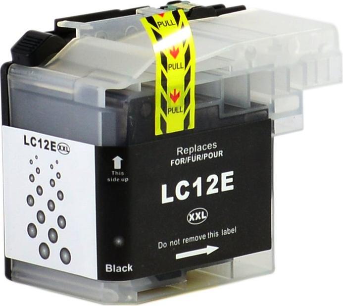 Actual product image Hermex Compatible 30 printer cartridges Brother LC-12-E black, cyan, magenta, yellow MFC-J 6925DW (M, Y, C, FC)