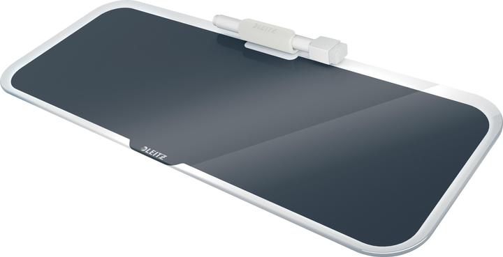Leitz Glassboard Desktop-Memoboard Grau (42 x 19 cm)