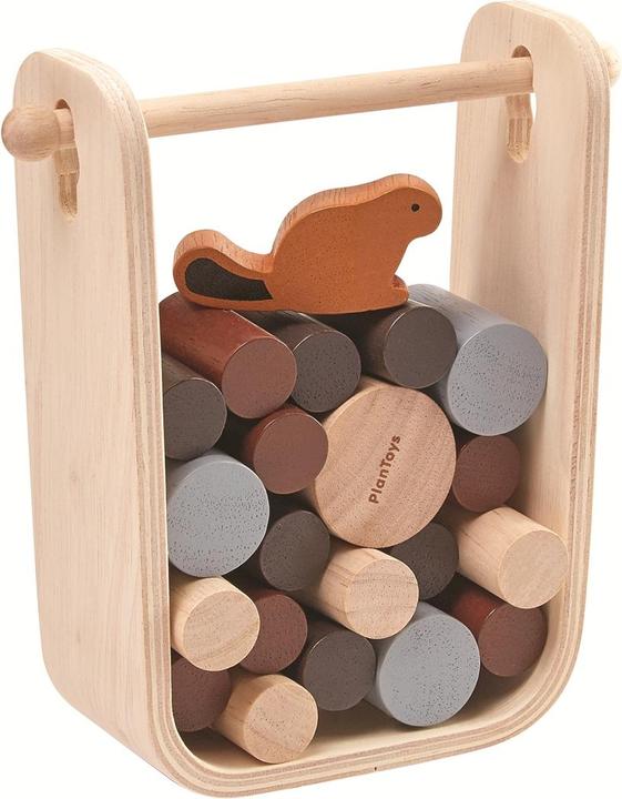 Produktbild Plantoys Timber Tumble (1 - 4 Spieler)