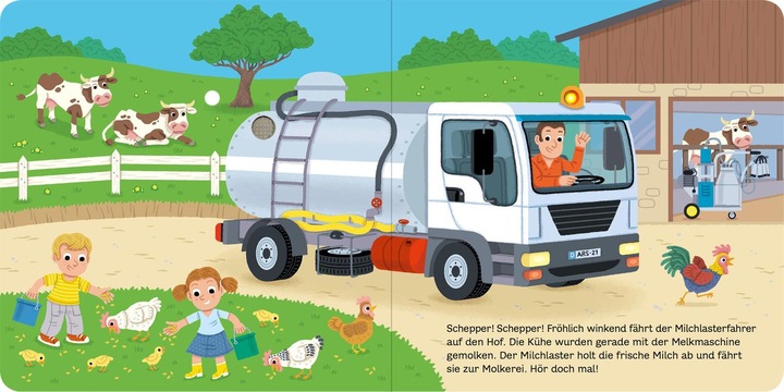 Produktbild Mein blinkendes Soundbuch - Bauernhof (Deutsch, Pierre Caillou, 2021)