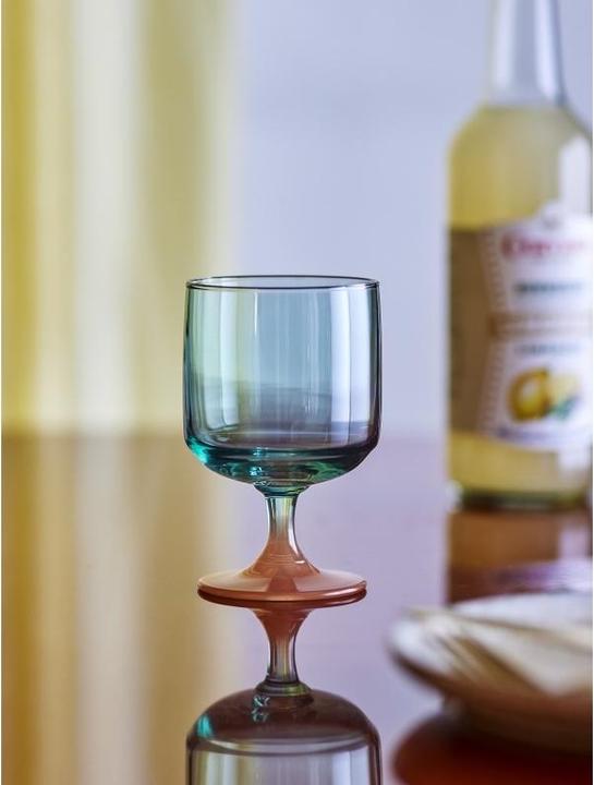 Actual product image Bloomingville - Signe Drinking Glass - Multi (0.30 l, 4x)