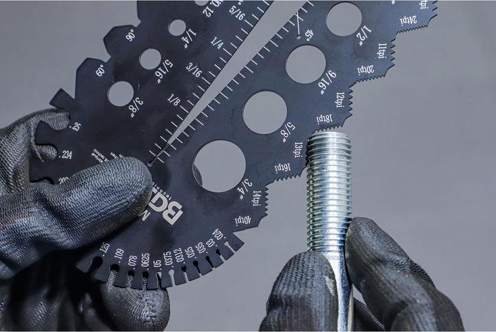 Produktbild BGS Schrauben- und Gewindeschablone | Zollgrössen | 1/4 - 2"