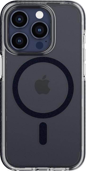 Image du produit tech21 EvoCrystal Case MagSafe pour iPhone 15 Pro Bleu Titane (Apple iPhone 15 Pro)