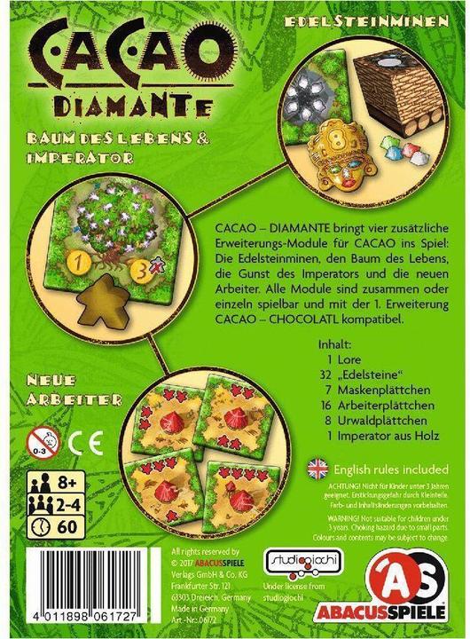 Produktbild Abacus Cacao - Diamante 2. Erweiterung (Deutsch)