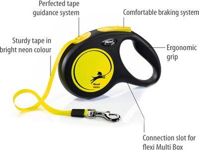 Produktbild Flexi New Neon (M, Hund, Spazieren)