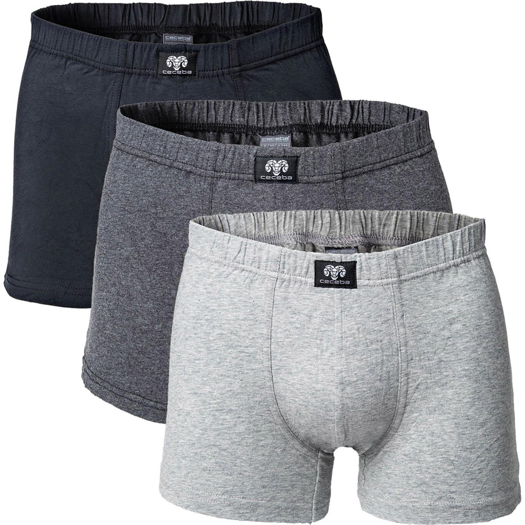 Ceceba, Damen, Unterhosen, Boxershort Casual Bequem sitzend Pants 3er Pack, (3XL, 3er Pack)