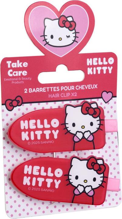 Produktbild Take Care Hello Kitty pack 2 hair clips (2 Stk.)