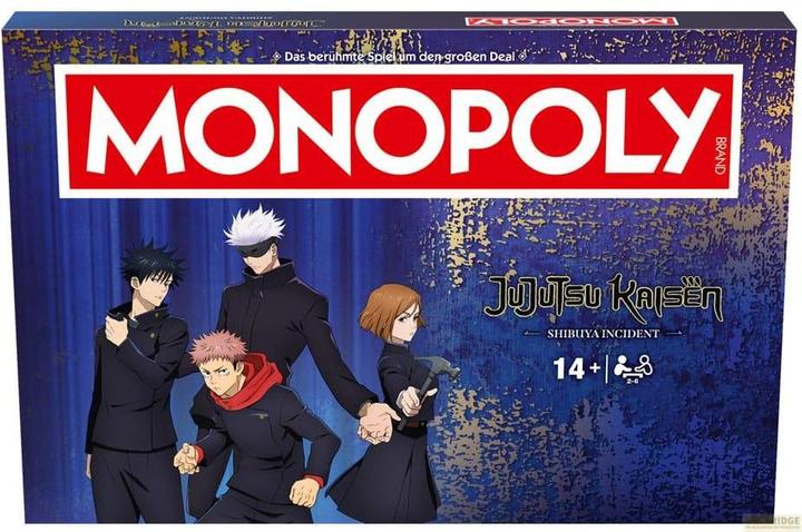 Winning Moves Monopoly Jujutsu Kaisen (German)