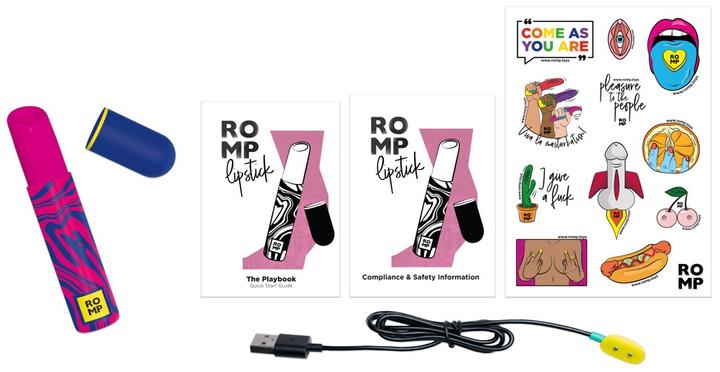 Actual product image Romp Lipstick clitoral vibrator (1 pc)