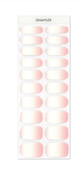 Actual product image MoYou London Gel Nail Strips (Nail varnish dryer, Pink Sunset)