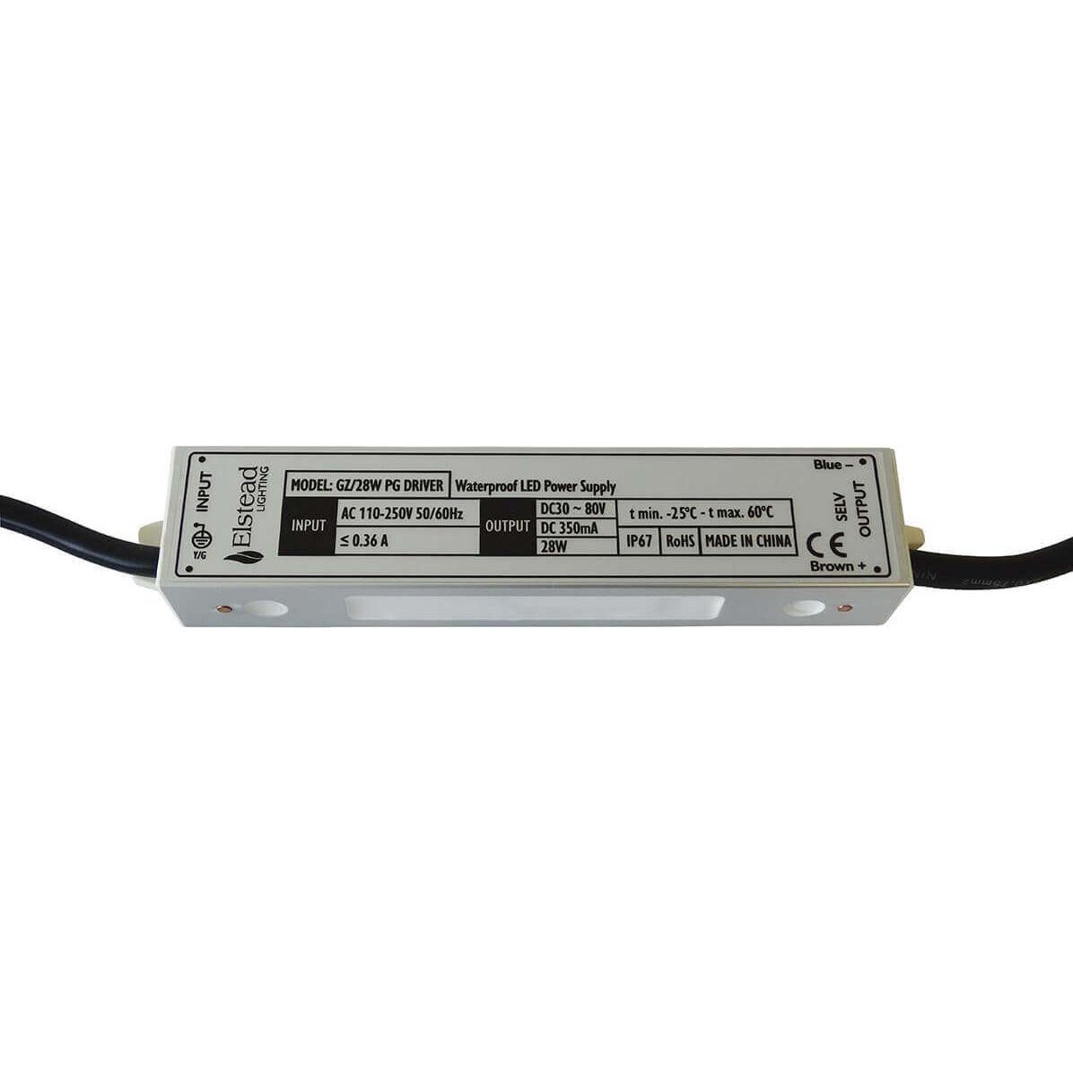 Elstead Lighting, Gartenbeleuchtung, Garden Zone Aussen-Garten Zubehör 28W Netzteil IP67 (IP67)
