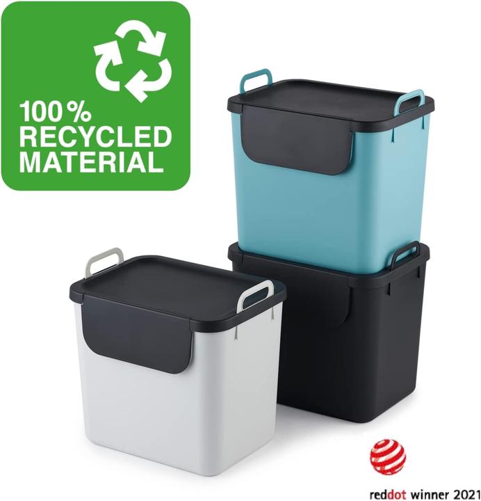 Image du produit Jive Kit de 3 poubelles de tri (30 l)