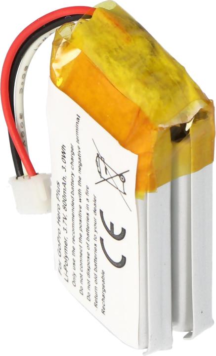 Image du produit AccuCell Akku GoPro CHDHA-301, Hero +, Hero HWBL1, Hero Plus Akku PR-062334