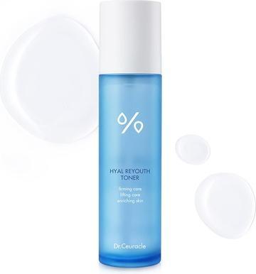 Actual product image Leegeehaam Dr.Ceuracle Hyal Reyouth Toner Fast Absorbing Hydration with Hyaluronic Acid and Panthenol Revitaliz (Face toner, 120 ml)