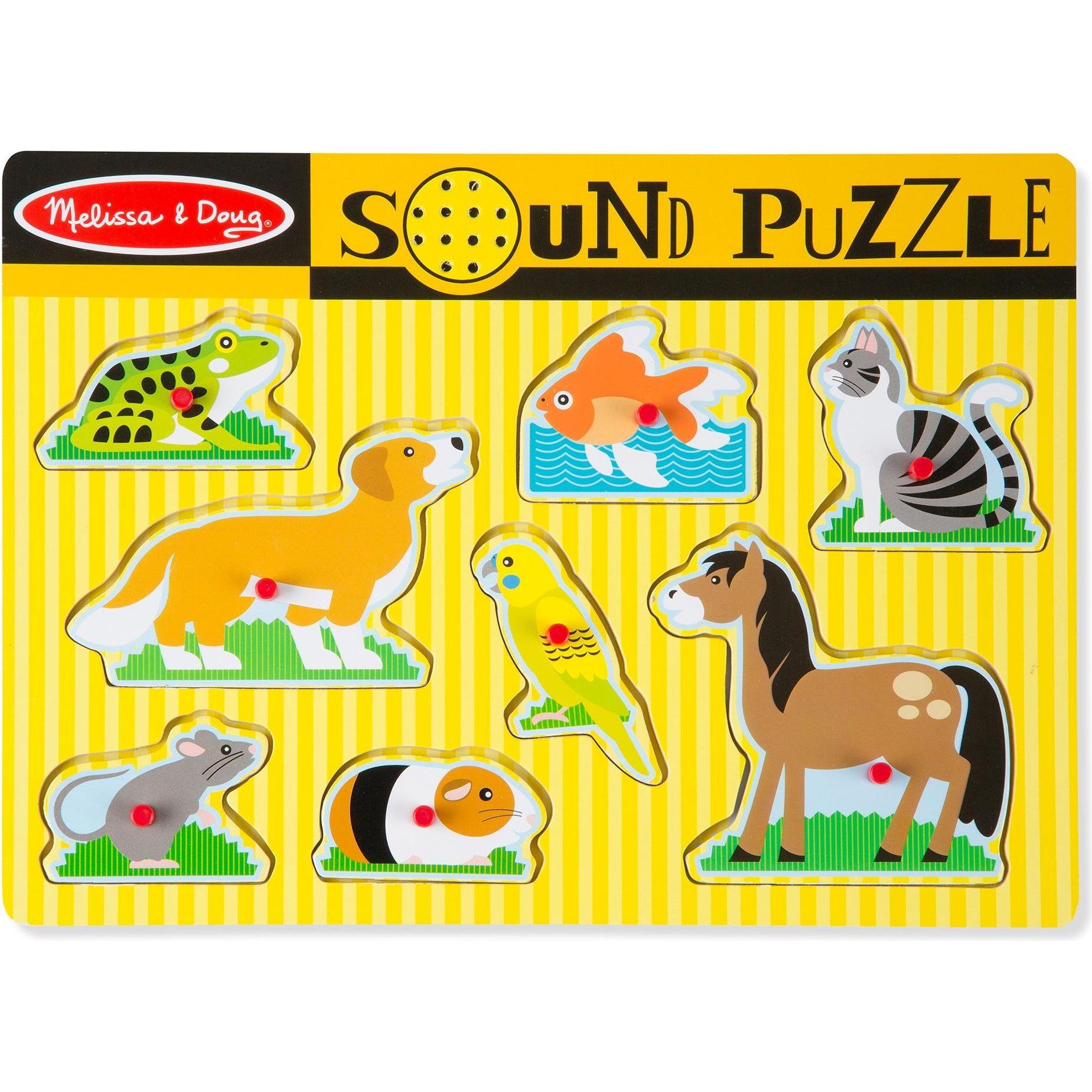 Melissa & Doug Haustiere mit Sound (8 Teile)