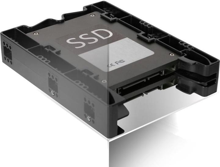 Actual product image Icy Dock SSD frame 2x2.5" in 3.5" bay