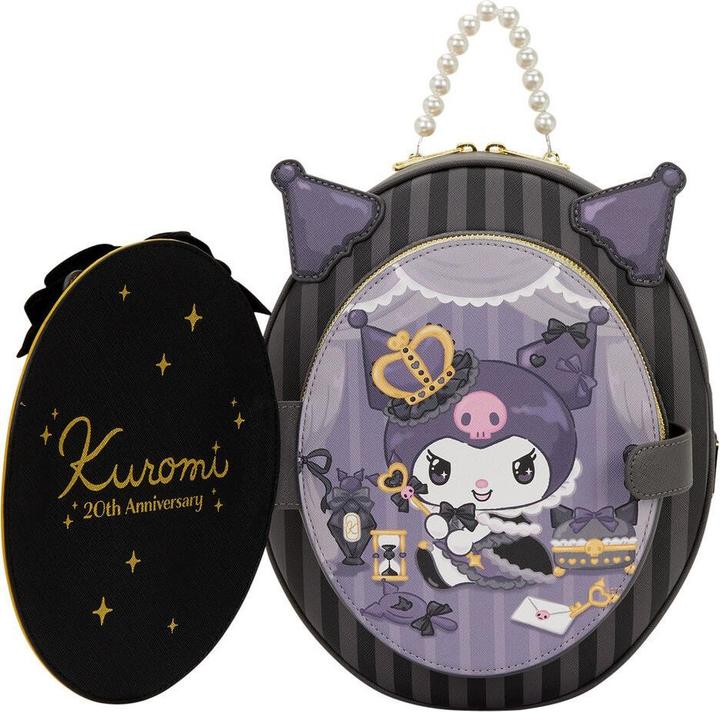 Actual product image Loungefly Hello Kitty Kuromi 20th Anniversary backpack 28cm