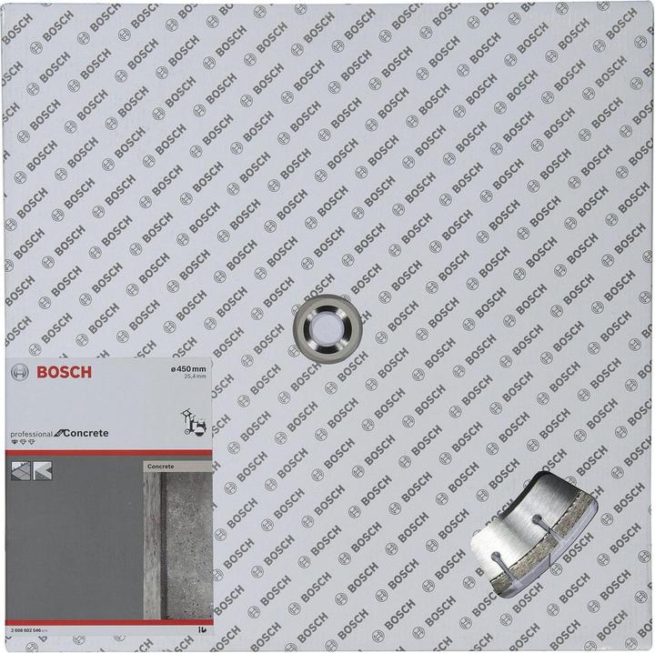 Actual product image Bosch Professional Zubehör Diamond saw blade Standard for Concrete, 450 x 25.40 x 3.6 x 10 mm