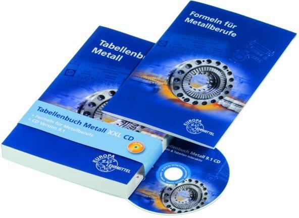 Image du produit Tabellenbuch Metall XXL CD (Allemand, Andreas Stephan, Claudius Scholer, Falko Wieneke, Friedrich Näher, Max Heinzler, Roland Gomeringer, Roland Kilgus, Stefan Oesterle, Volker Menges, 2017)