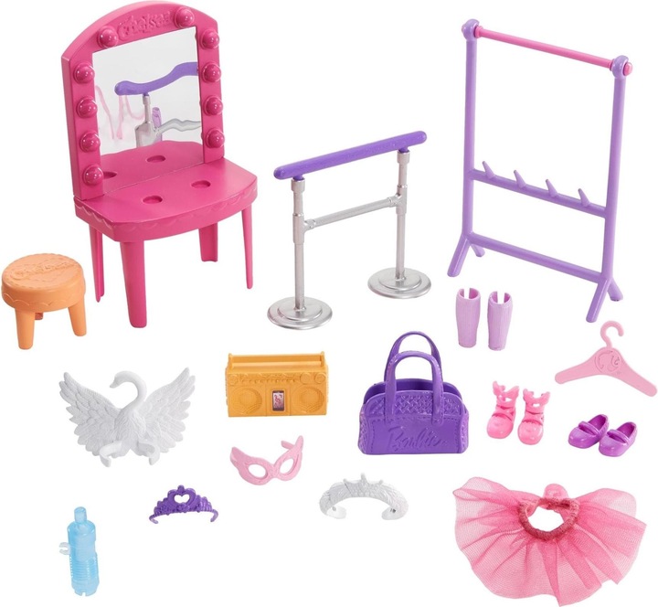 Produktbild Barbie Chelsea Puppe und Ballett-Spielset