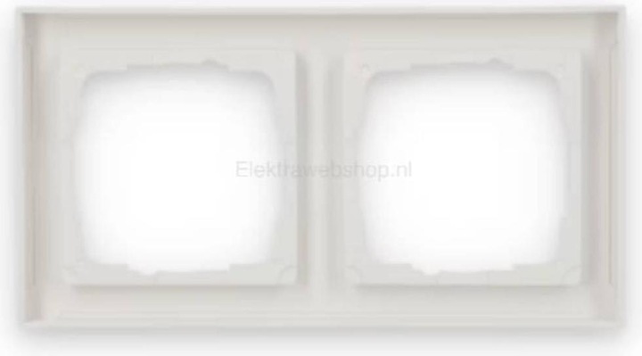 Actual product image Gira 2-gang frame E2, standard 55 R