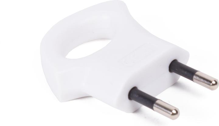 Produktbild Benson Electric Stecker P mit Ring weiss