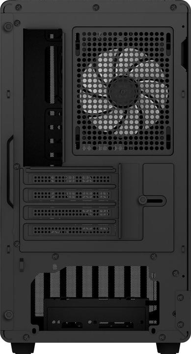 Actual product image Evolveo Panthera, mATX/3x ARGB 120/ Holz+Glas (mATX)