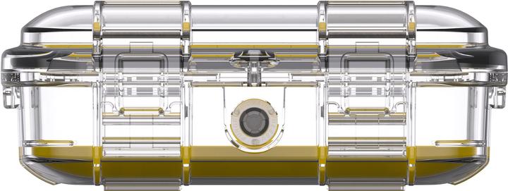 Actual product image Peli MicroCase M40, transparent with yellow lining NF (Photo case)