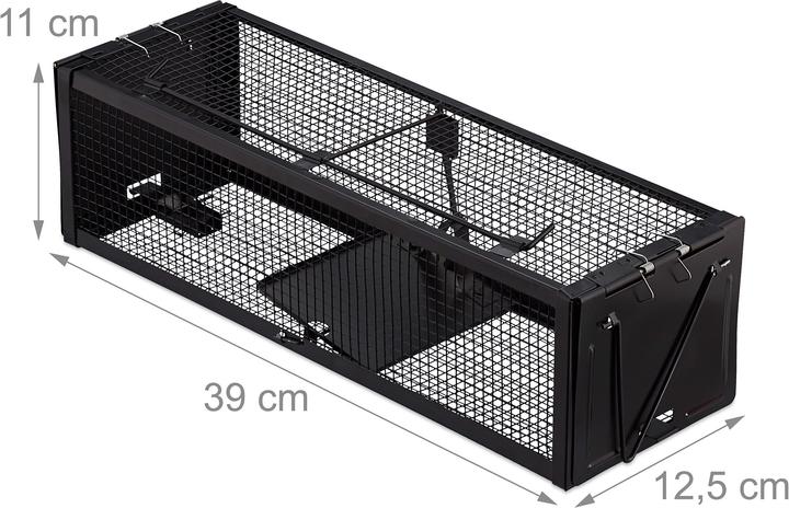 Actual product image Relaxdays Catch & Release Trap, Rats & Mice