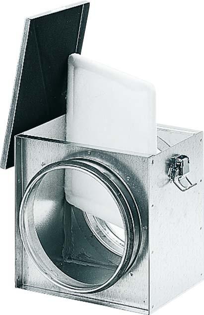 Actual product image Maico MAI TFE 16-4 Air filter Galvanised sheet steel Filter class G4
