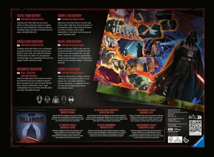 Produktbild Ravensburger Star Wars Villainous: Asajj Ventress (1000 Teile)
